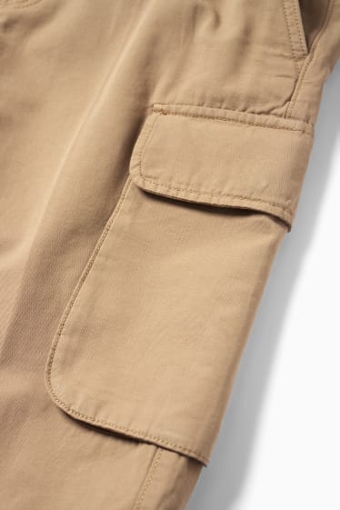 Home - Pantalons curts cargo - beix
