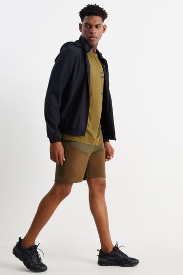 Men - Technical shorts - khaki