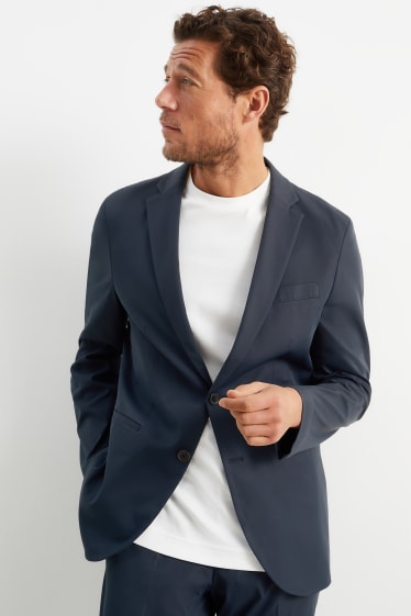 Men - Mix-and-match tailored jacket - slim fit - Flex  - dark blue