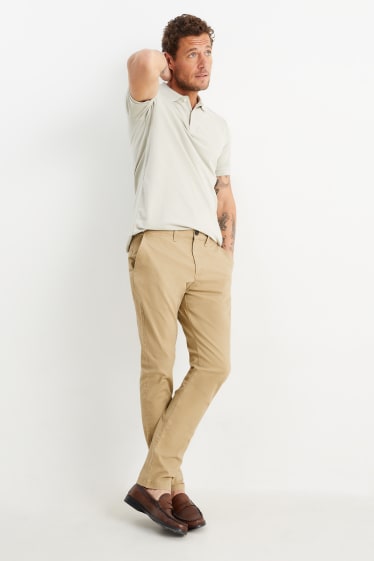 Hombre - Chinos - slim fit - beis