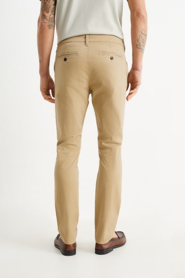 Hombre - Chinos - slim fit - beis