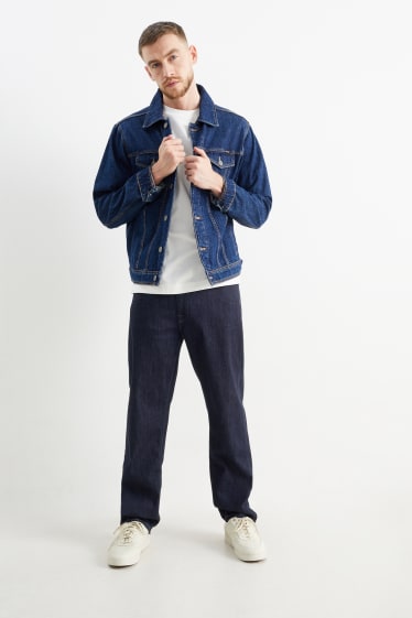 Herren - Regular Jeans - LYCRA® - dunkeljeansblau