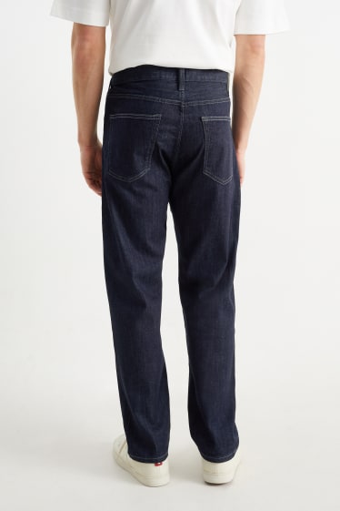 Mężczyźni - Regular jeans - LYCRA® - dżins-ciemnoniebieski