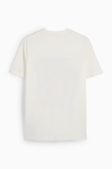 Mężczyźni - T-shirt - biały