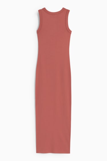 Teens & young adults - CLOCKHOUSE - bodycon dress - dark rose