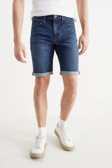 Uomo - Shorts di jeans - jeans blu