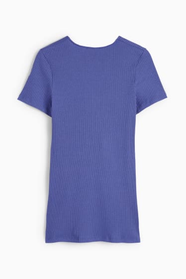 Dámské - Kojící tričko - fialová