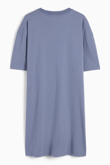 Donna - CLOCKHOUSE - vestito a t-shirt - blu