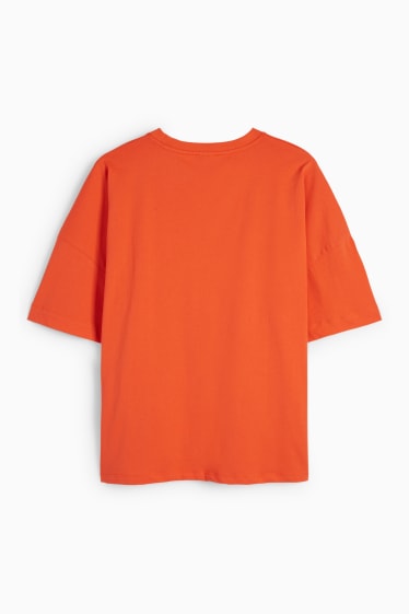 Kobiety - T-shirt - pomarańczowy