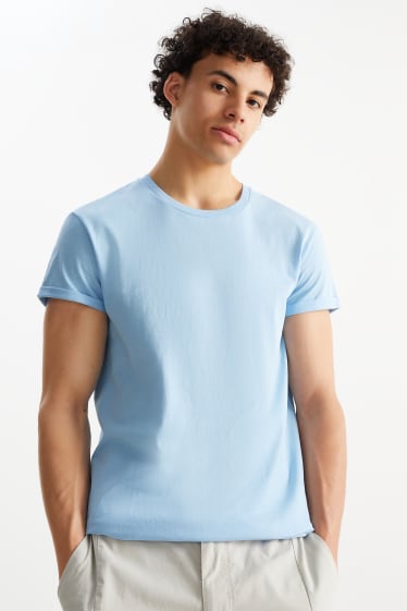 Hommes - T-shirt - bleu clair