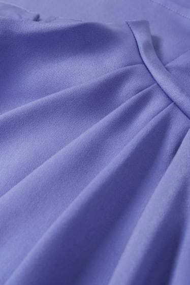 Kobiety - Biznesowy top bluzkowy - purpurowy
