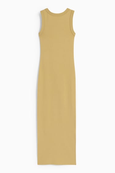 Teens & young adults - CLOCKHOUSE - bodycon dress - mustard yellow