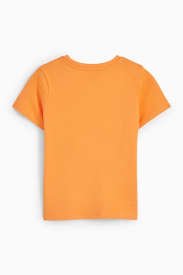 Niños - Pokémon - camiseta de manga corta - naranja