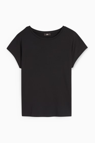 Women - Basic T-shirt - black