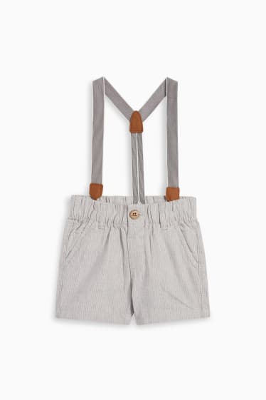 Babys - Baby-Outfit - 3 teilig - cremeweiß