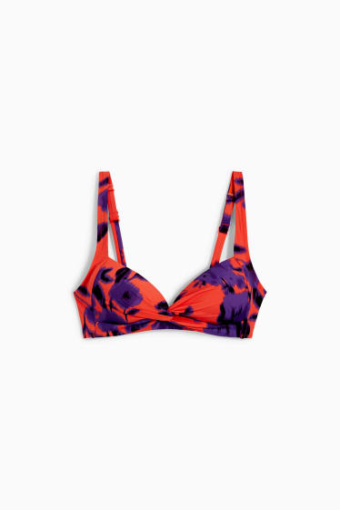 Femmes - Haut de bikini avec nœud - ampliforme - LYCRA® XTRA LIFE™ - orange
