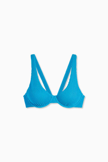 Femmes - Haut de bikini avec armatures - LYCRA® XTRA LIFE™ - bleu