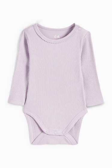 Bebés - Conejitos - conjunto para bebé - 2 piezas - violeta claro