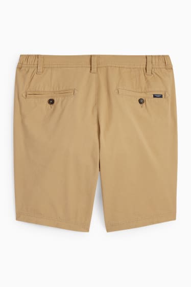 Men - Shorts - Flex - 4 Way Stretch - LYCRA® - beige