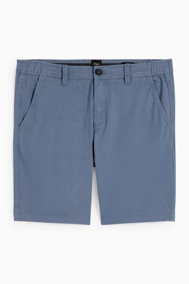 Heren - Shorts - Flex - 4 Way Stretch - LYCRA® - blauw