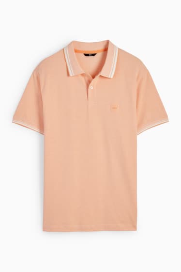 Herren - Poloshirt - orange