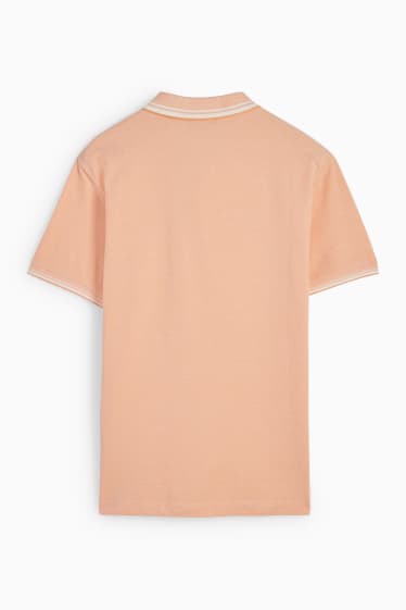 Heren - Poloshirt - oranje