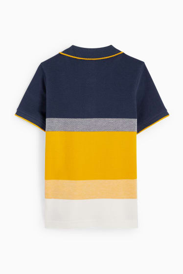 Children - Polo shirt - striped - multicoloured
