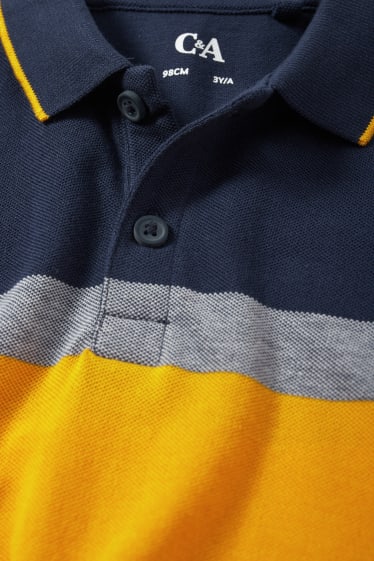 Children Boys - Polo shirt - striped - multicoloured