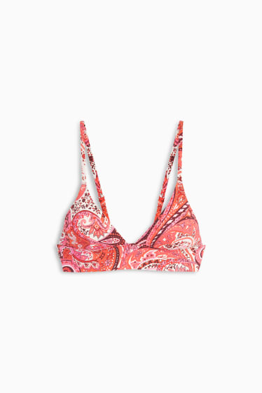 Damen - Bikini-Top - Triangel - wattiert - LYCRA® XTRA LIFE™ - pink