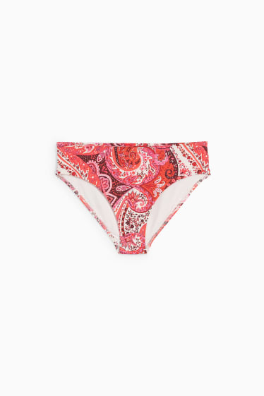Femmes - Bas de bikini - mid waist - LYCRA® XTRA LIFE™ - à motif - rose