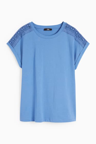 Mujer - Camiseta - azul