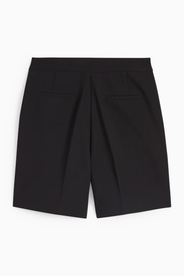 Dames - Shorts - high waist - zwart