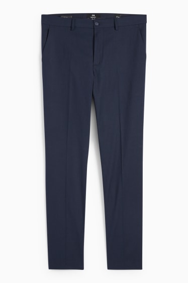 Home - Pantalons combinables - regular fit - Flex - LYCRA® - blau fosc