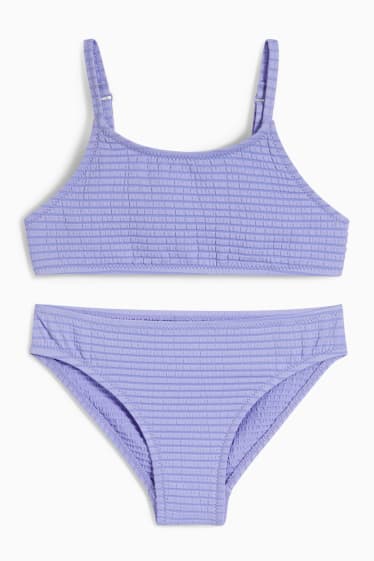 Copii - Bikini - LYCRA® XTRA LIFE™ - 2 piese - violet deschis
