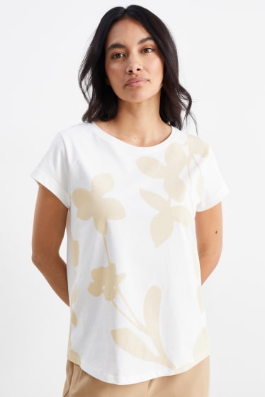 Mujer - Camiseta básica - blanco