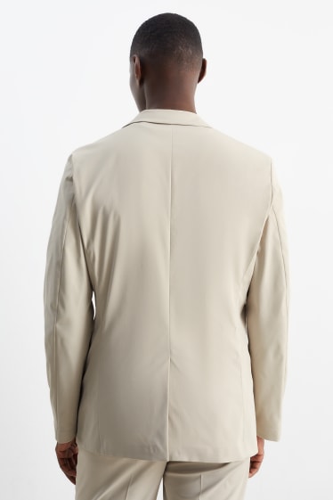 Hombre - Americana - colección modular - slim fit - Flex - beis