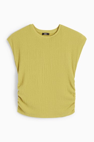 Mujer - Camiseta - amarillo mostaza