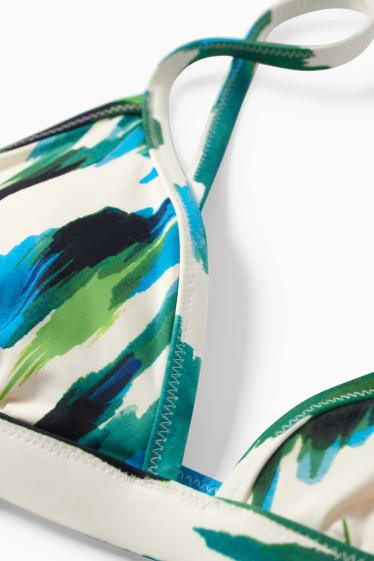 Donna - Reggiseno bikini - a triangolo - imbottito - LYCRA® XTRA LIFE™ - - verde