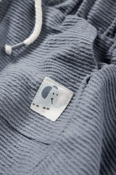 Niemowlęta - Słoń - niemowlęce spodnie dresowe - niebieski