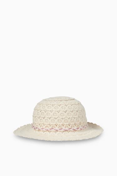 Neonati - Cappello per neonate - beige chiaro