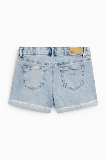 Bambini - Shorts di jeans - jeans azzurro