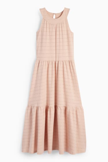 Kinder Mädchen - Kleid - rosa