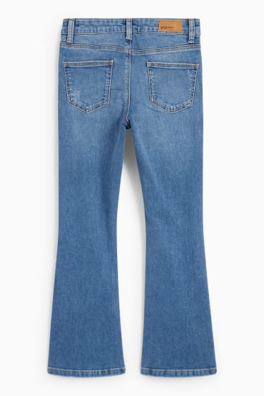 Kinder - Flared Jeans - LYCRA® - jeansblau