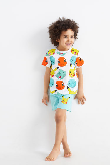 Children - Pokémon - short pyjamas - 2 piece - multicoloured