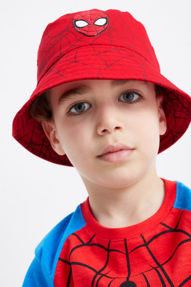 Niños - Spider-Man - sombrero - rojo