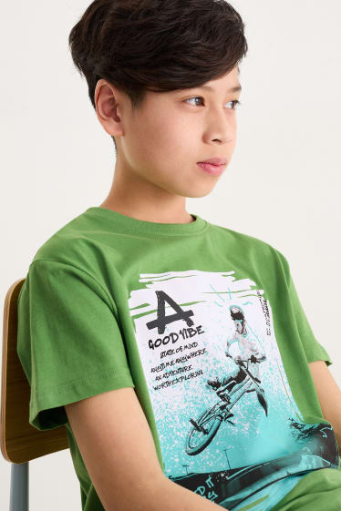 Children - Multipack of 3 - BMX - short sleeve T-shirt - cremewhite