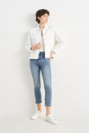 Mujer - Slim jeans - high waist - vaqueros - azul