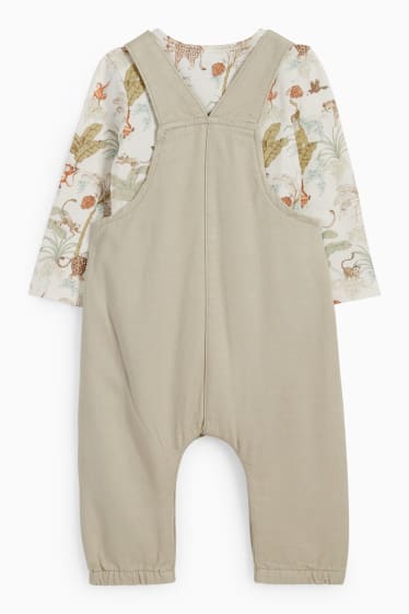 Babies - Jungle - baby outfit - 2 piece - beige