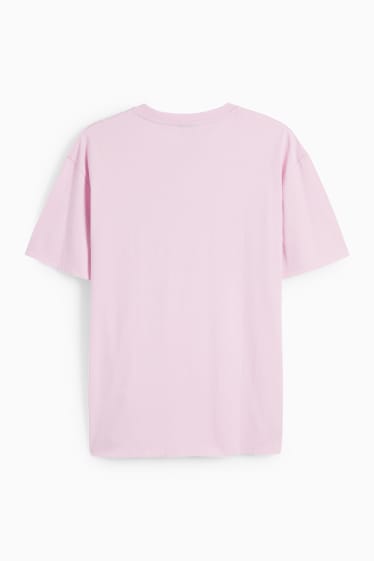Pánské - Tričko - růžová