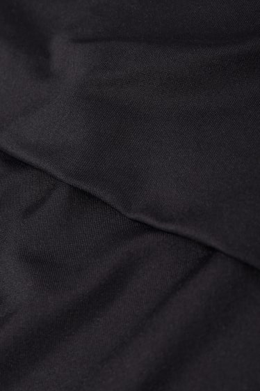 Women - One-shoulder top - black